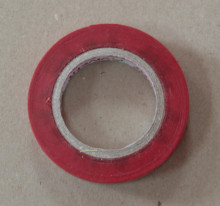 Изолента ПВХ-0,20 мм красная
